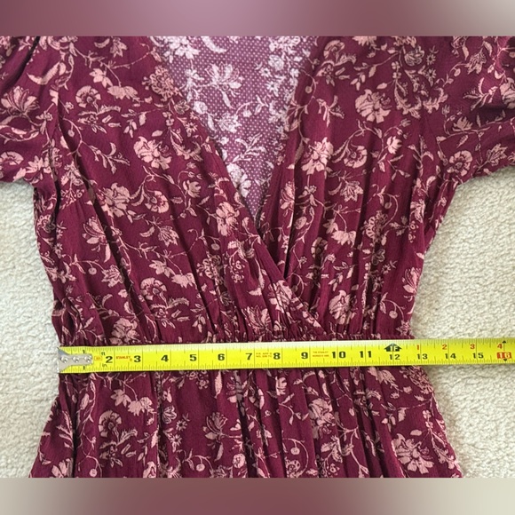 Knox Rose Boho Dress Long Sleeves With Pockets Size XS - Picture 14 of 16